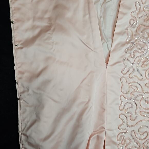 Vintage Emma Domb Sequin Gown Size Small - Picture 14 of 16